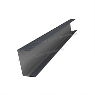 Планка стойки забора 60мм 35х60 х 2500 NormanMP (ПЭ-01-7024-0.5)