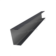 Планка стойки забора 60мм 35х60 х 2500 (VikingMP E-20-7024-0.5)