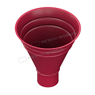 Воронка водосборная МЕТАЛЛ ПРОФИЛЬ Foramina PUR D100/300 Ral 3005