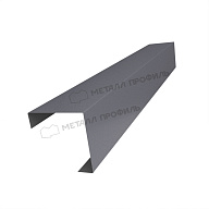 Планка угла декоративная на столб 60мм 62х62 х 2000 (VALORI-20-Grey-0.5)