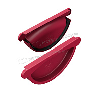 Заглушка желоба МЕТАЛЛ ПРОФИЛЬ Foramina PUR D150 Ral 3005