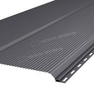 Сайдинг МЕТАЛЛ ПРОФИЛЬ Lбрус-XL-В-14х335 (VALORI-20-Grey-0.5)
