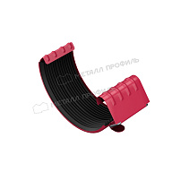 Соединитель желоба МЕТАЛЛ ПРОФИЛЬ Foramina PUR D150 Ral 3005